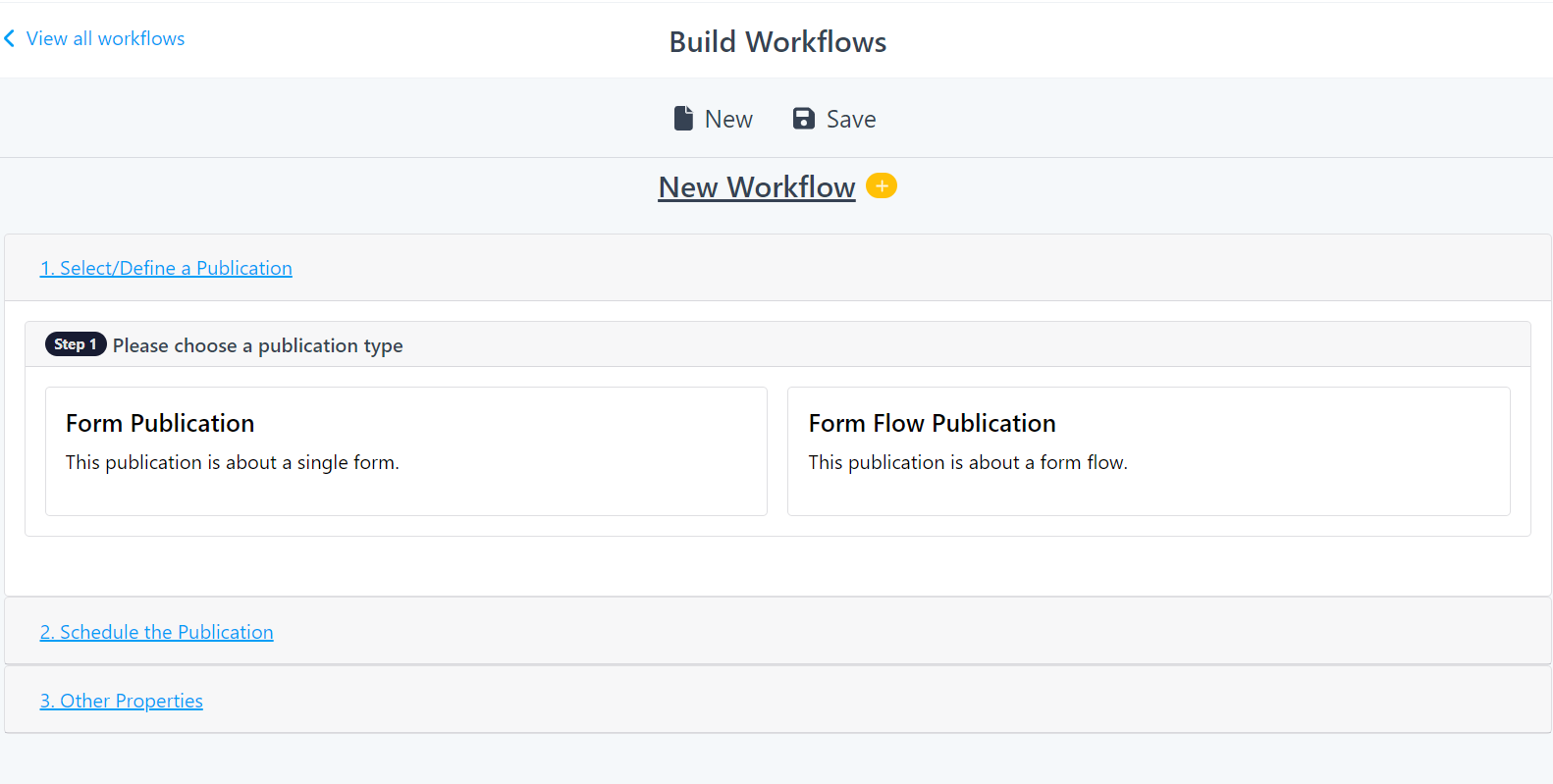 Workflow wizard